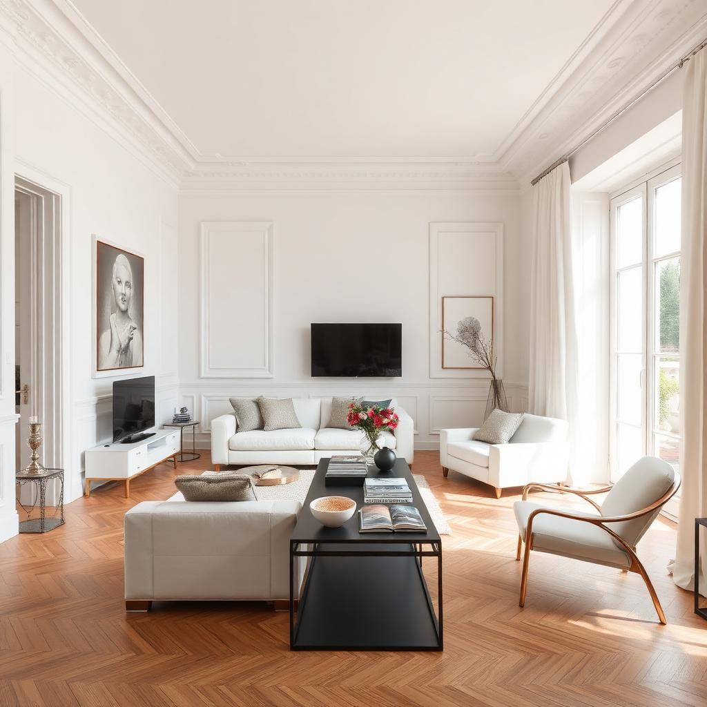 Après - Rénovation d'un salon